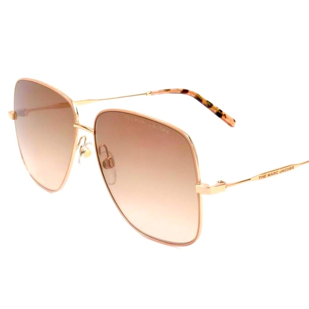 Marc Jacobs Women's Gold-Tone Nude Aviator Sunglasses -NWOT! Full inclusion!!!